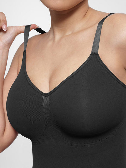 Névia® – Bodysuit Sans Couture avec Maintien Poitrine | Taille Sculptée