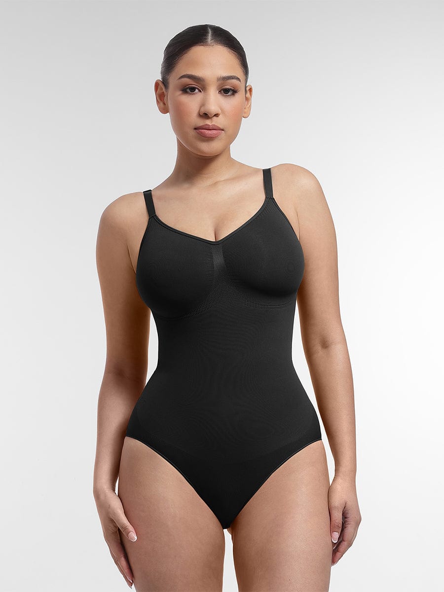 Névia® – Bodysuit Sans Couture avec Maintien Poitrine | Taille Sculptée