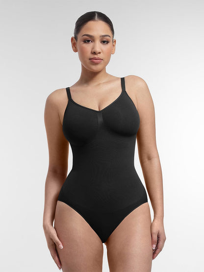 Névia® – Bodysuit Sans Couture avec Maintien Poitrine | Taille Sculptée