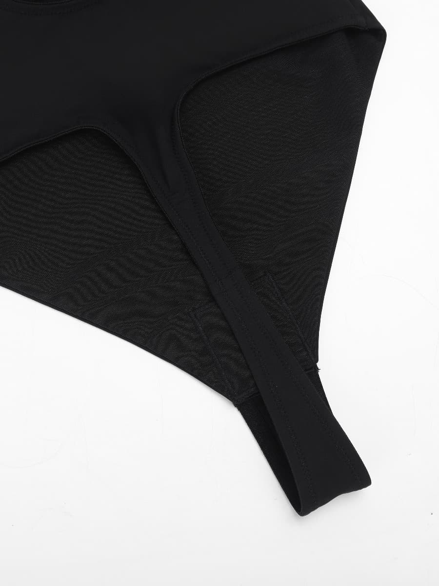 Olivara® – Body une-pièce spécial mariage, décolleté plongeant et dos nu