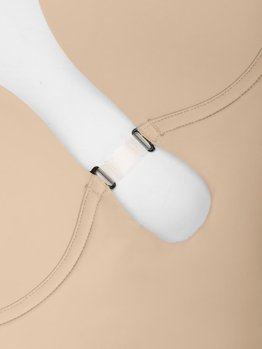 Olivara® – Body une-pièce spécial mariage, décolleté plongeant et dos nu