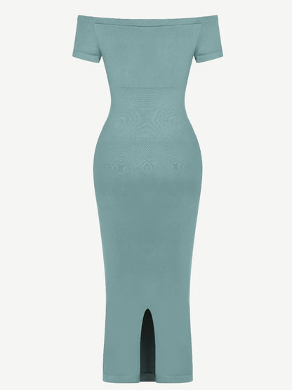 Lissia® – Short-Sleeved Sculpting Dress