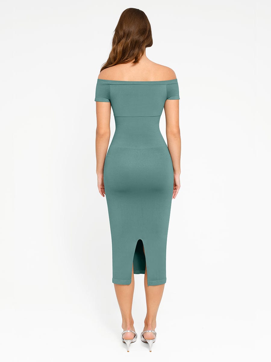 Lissia® – Short-Sleeved Sculpting Dress