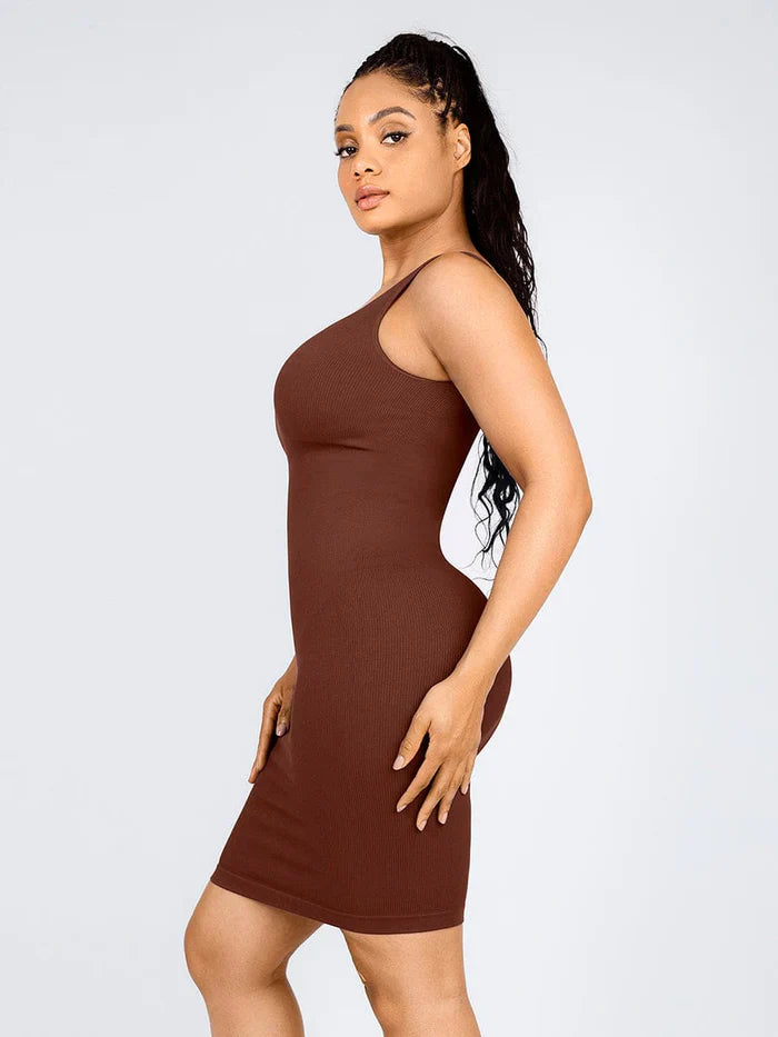 Riba® – Robe Sculptante Asymétrique à Épaule Unique