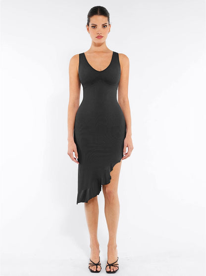 Sinfia® - Robe Sans Manches Coupe Galbante