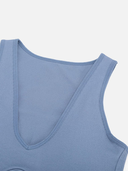 Sinfia® - Robe Sans Manches Coupe Galbante