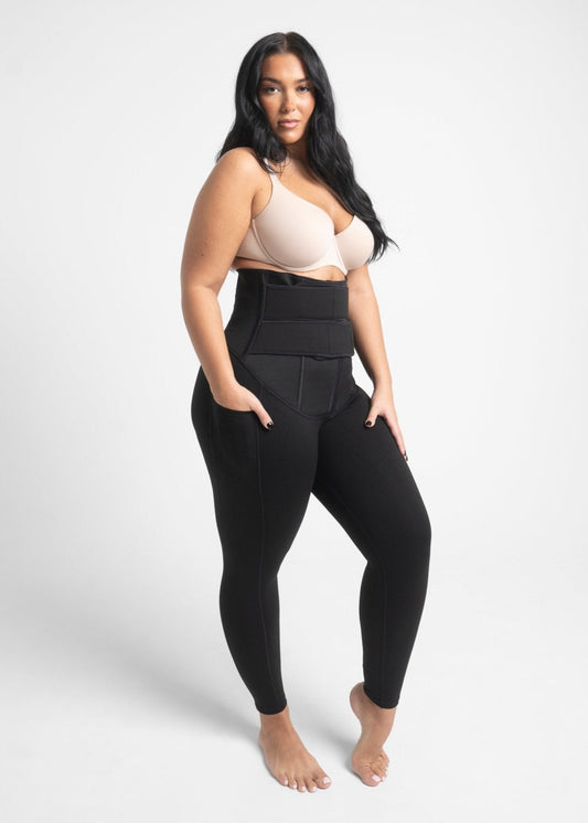 Sofia - Legging Met Waist Trainer En Zweetband