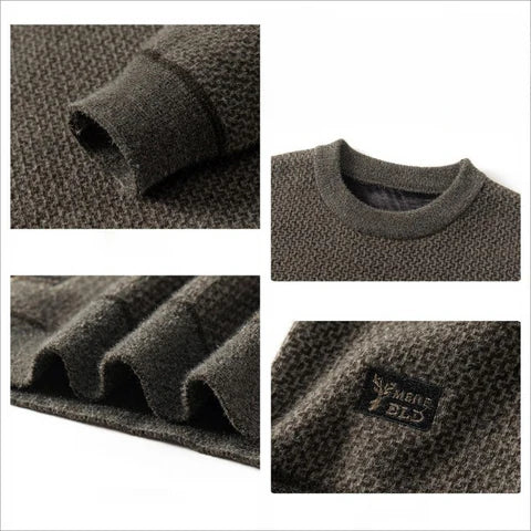 Andros™ | Pull à Maille Doublé Polaire