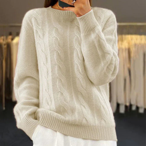 Alida™ | Pull orsadé élégant en Laine