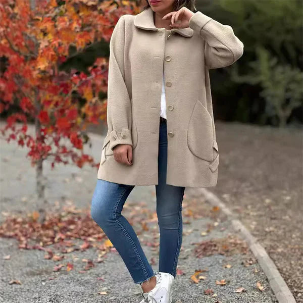 Anivia™ | Manteau Doux avec Boutons