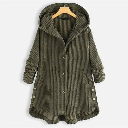 Dana™ | Manteau Côtelé à Capuche