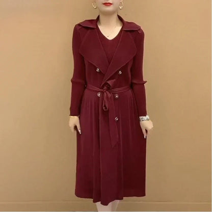 Grama™ | Robe-Manteau Trompe-l'œil