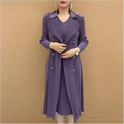 Grama™ | Robe-Manteau Trompe-l'œil