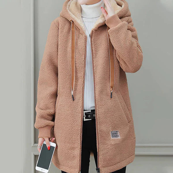 Victoria™ | Manteau en Fourrure d'Agneau