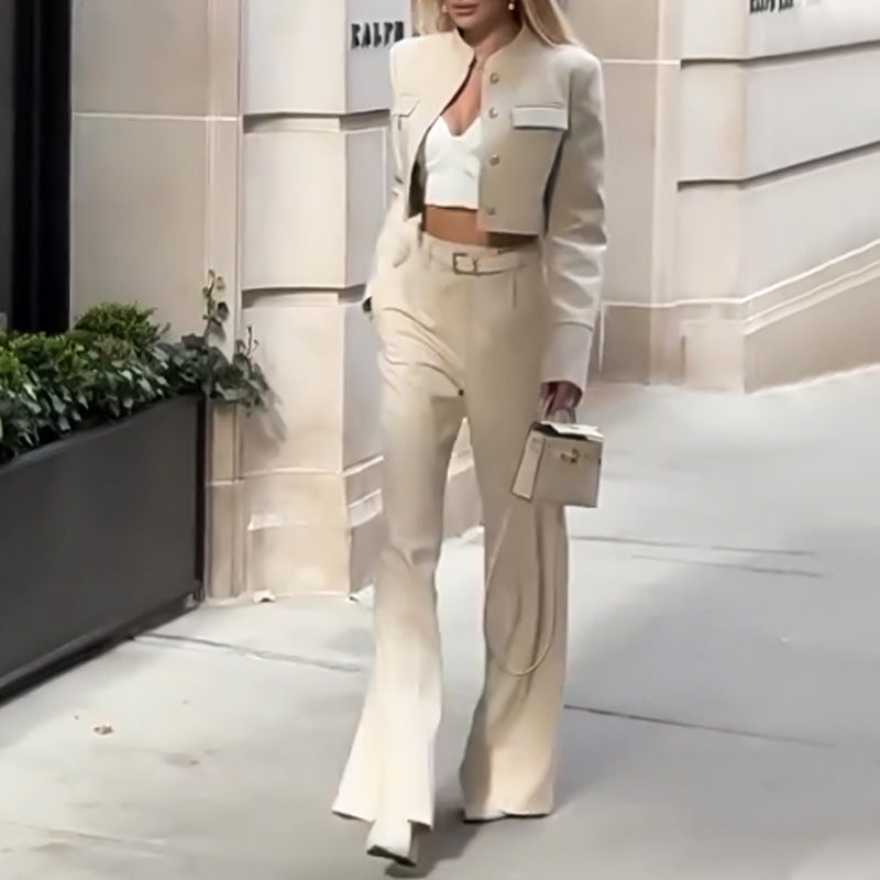 🔥Promotion à durée limitée - 🎉Ensemble haut et pantalon à la mode