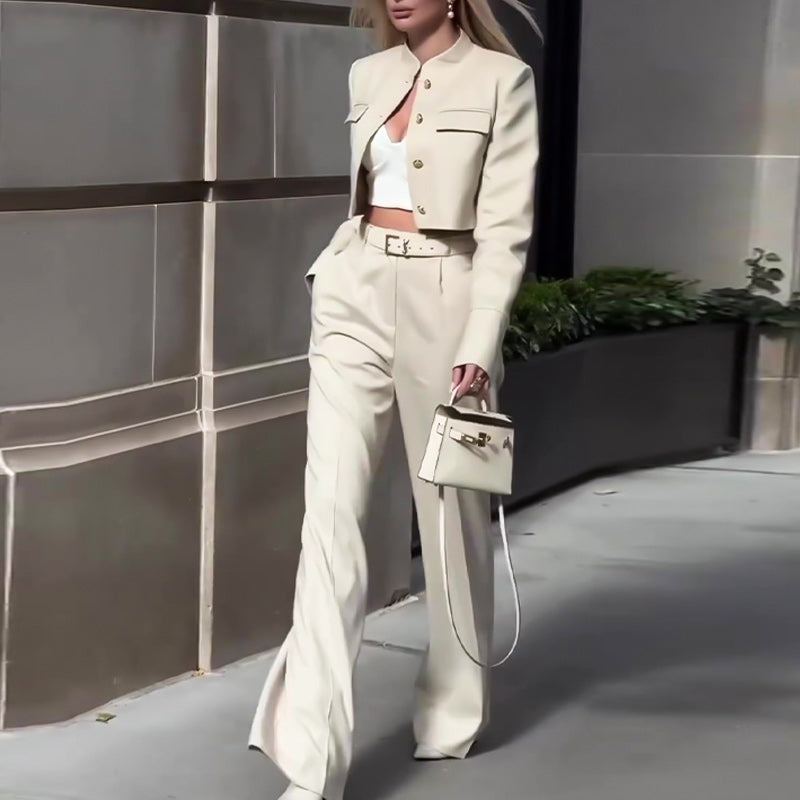 🔥Promotion à durée limitée - 🎉Ensemble haut et pantalon à la mode