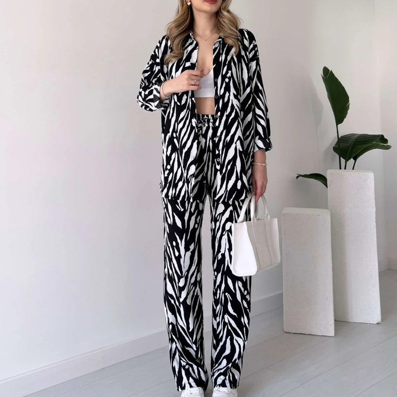 Ahri™ | Ensemble Chic Imprimé Zèbre