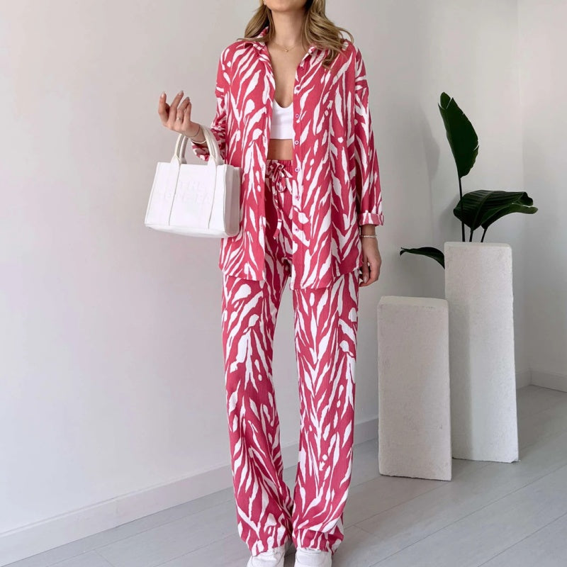 Ahri™ | Ensemble Chic Imprimé Zèbre