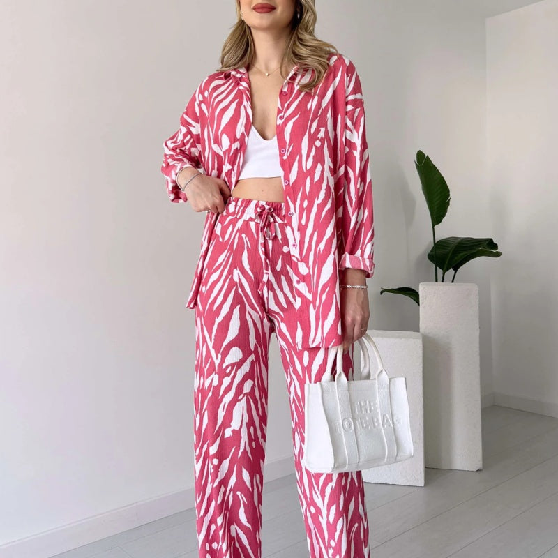 Ahri™ | Ensemble Chic Imprimé Zèbre