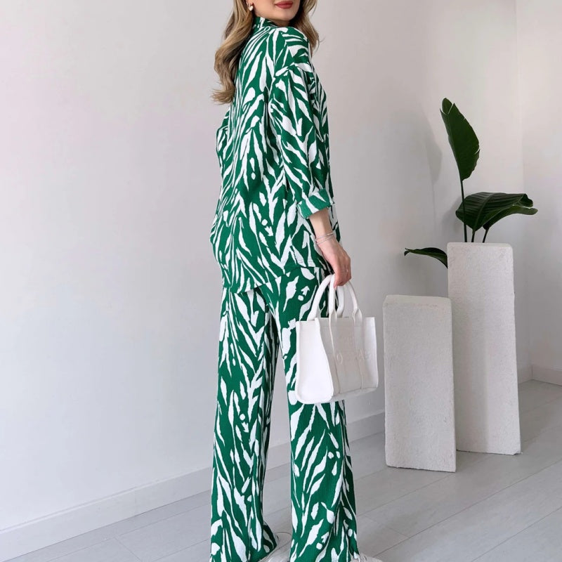 Ahri™ | Ensemble Chic Imprimé Zèbre