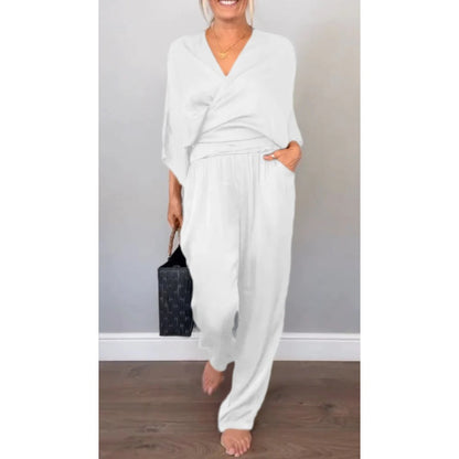 Brenda™ | Ensemble Élégant en Coton