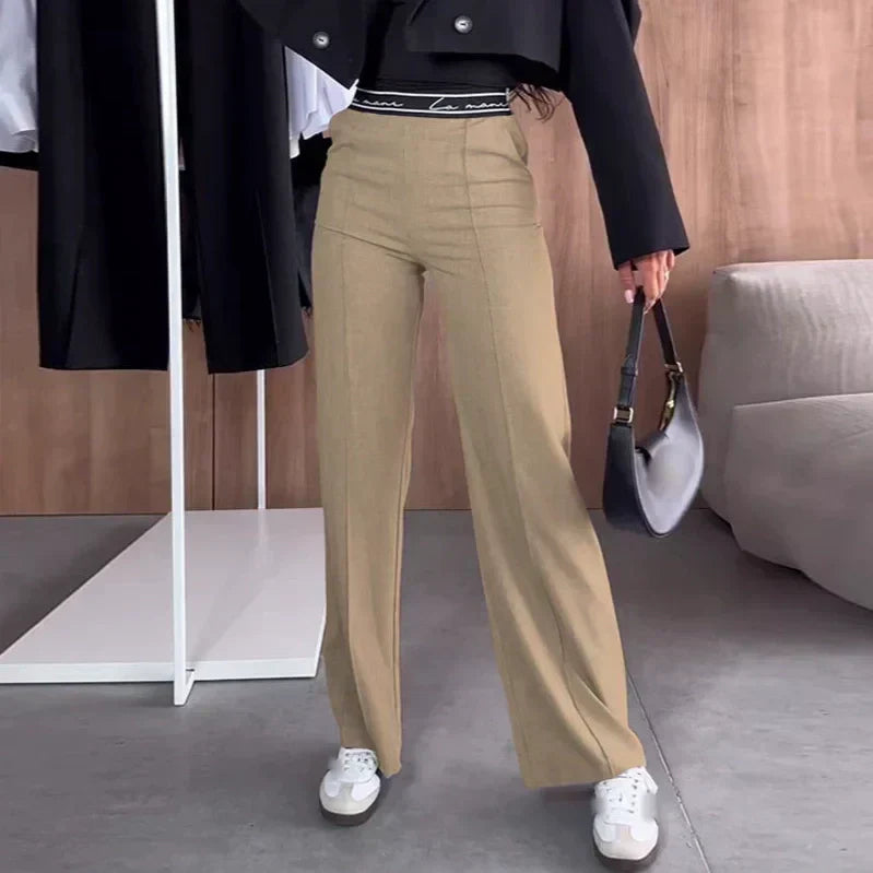 Aisha™ | Pantalon Drapé Élégant
