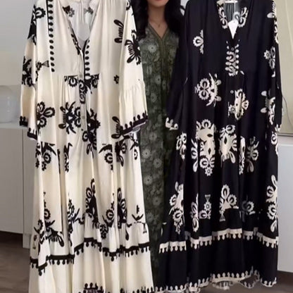 Fatine™ | Robe Maxi Décontractée Élégante