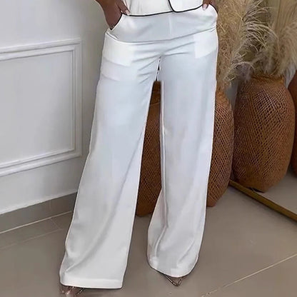 Amara™ - Ensemble Top à Une Épaule et Pantalon Large pour Femmes