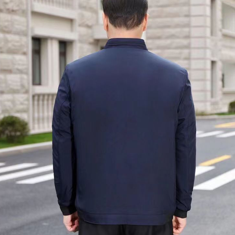 Alexandre™ - Veste chaude zippée pour homme – Coupe-vent, imperméable et anti-rides