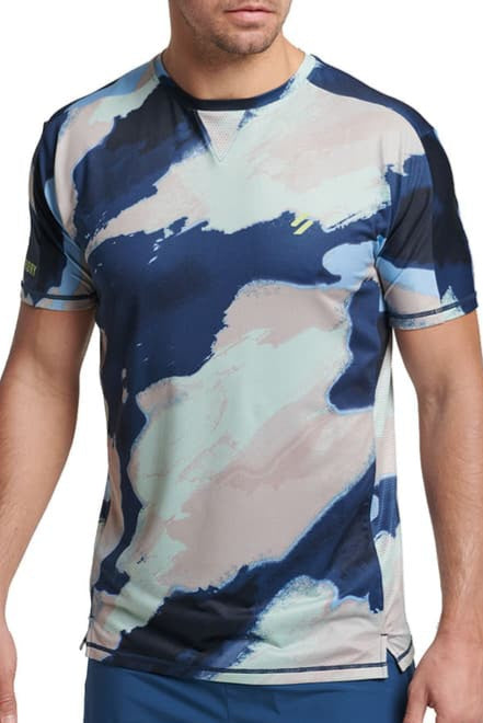 T-Shirt Roy Camo Bleu/Gris