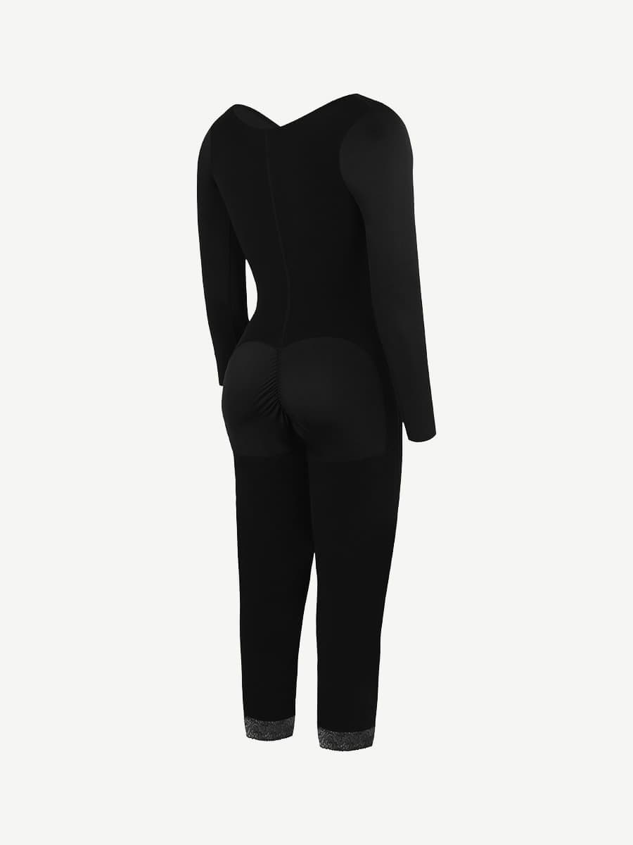 Zinora® – Gaine latex ventre plat à poitrine dégagée et soutien réglable