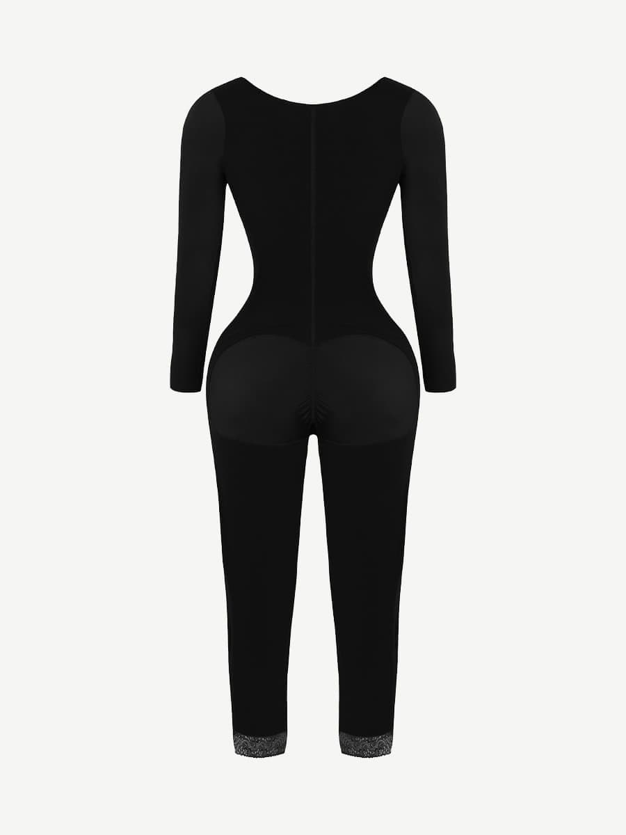 Zinora® – Gaine latex ventre plat à poitrine dégagée et soutien réglable
