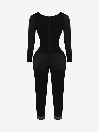 Zinora® – Gaine latex ventre plat à poitrine dégagée et soutien réglable