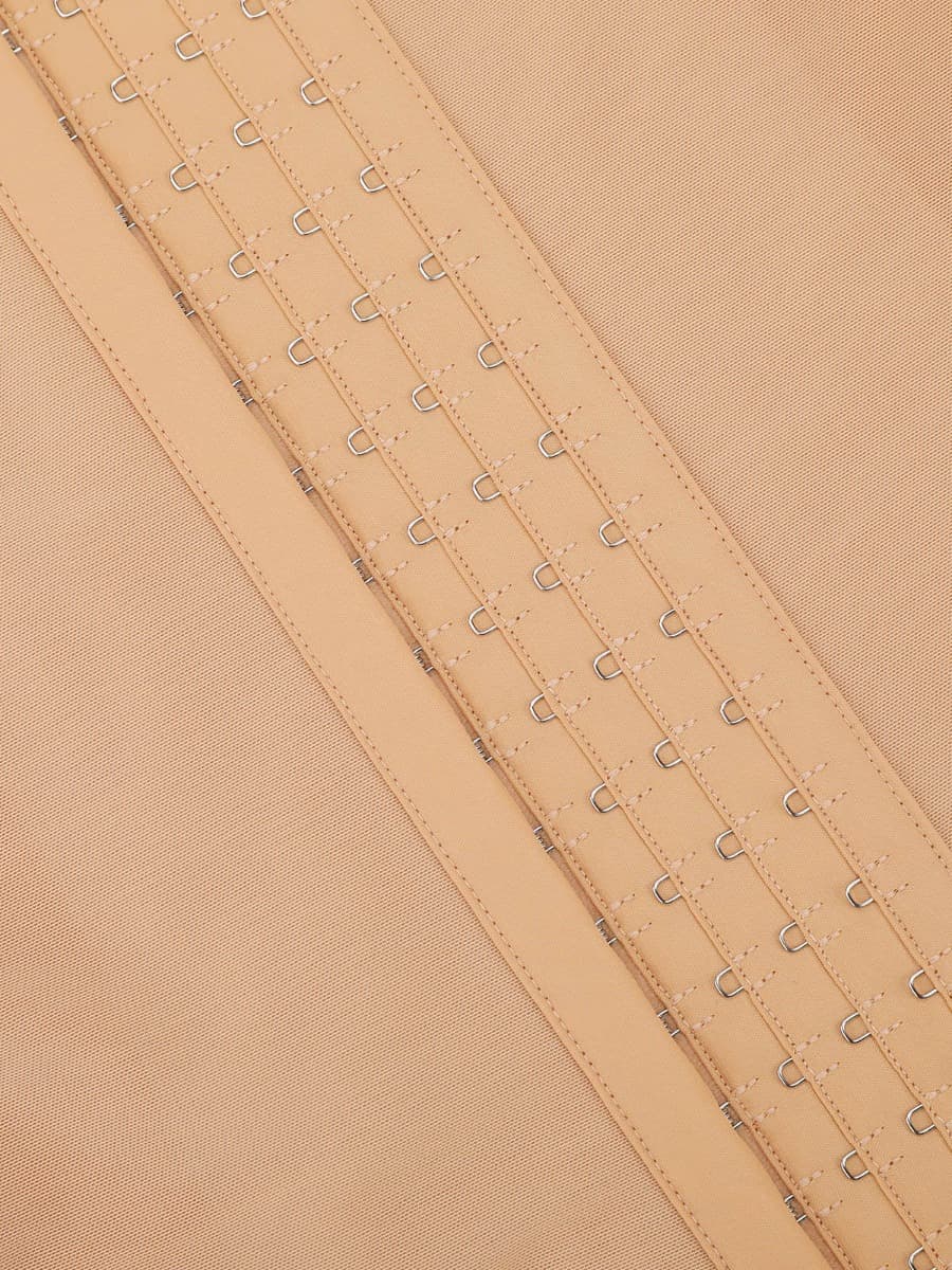 Zinora® – Gaine latex ventre plat à poitrine dégagée et soutien réglable