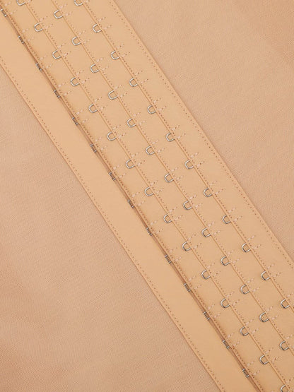 Zinora® – Gaine latex ventre plat à poitrine dégagée et soutien réglable