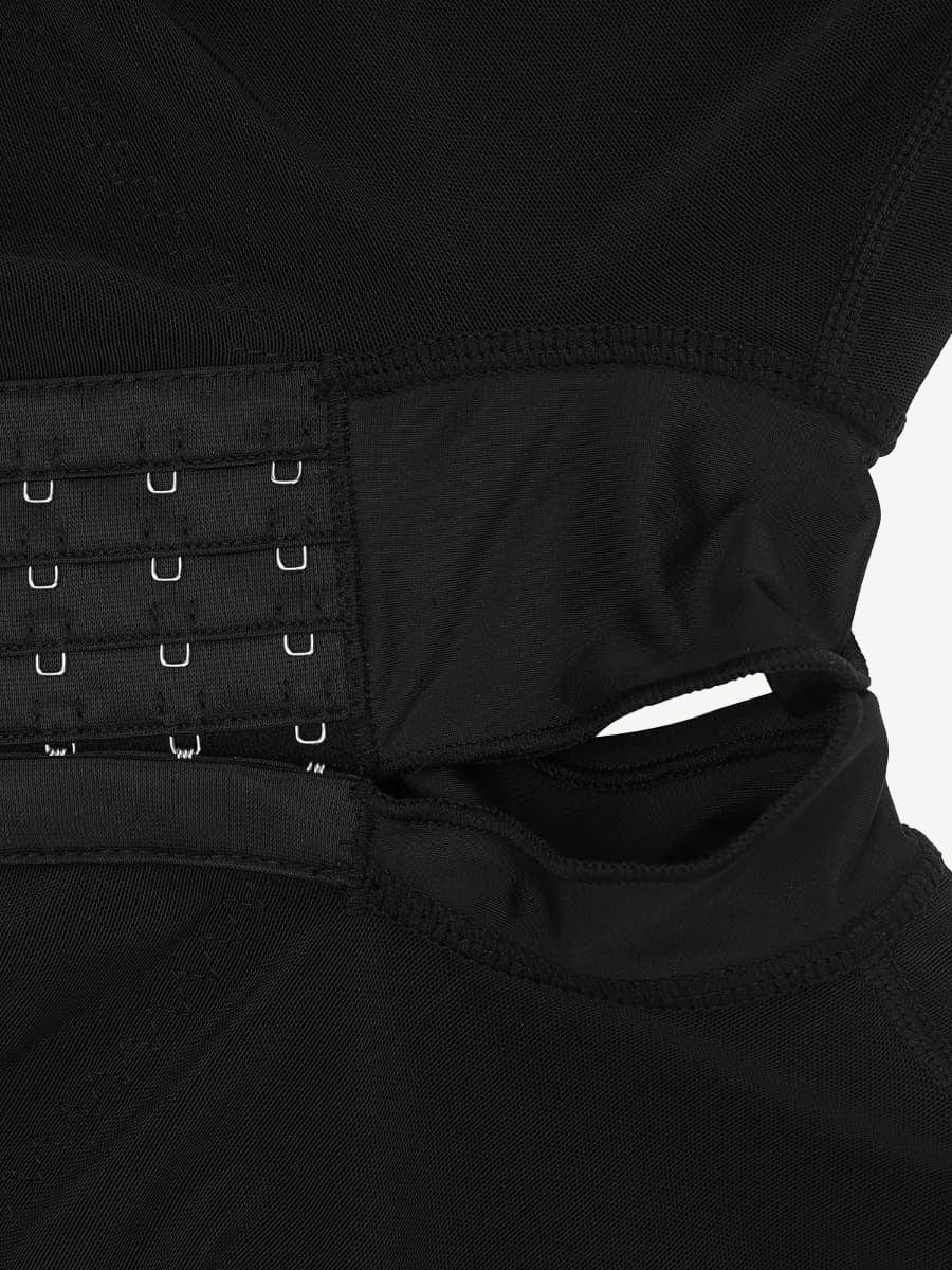 Zinora® – Gaine latex ventre plat à poitrine dégagée et soutien réglable