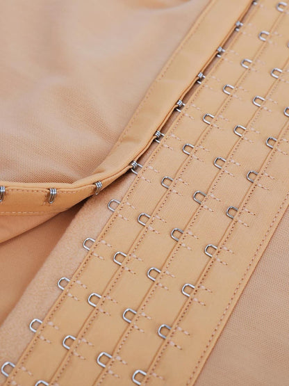 Zinora® – Gaine latex ventre plat à poitrine dégagée et soutien réglable