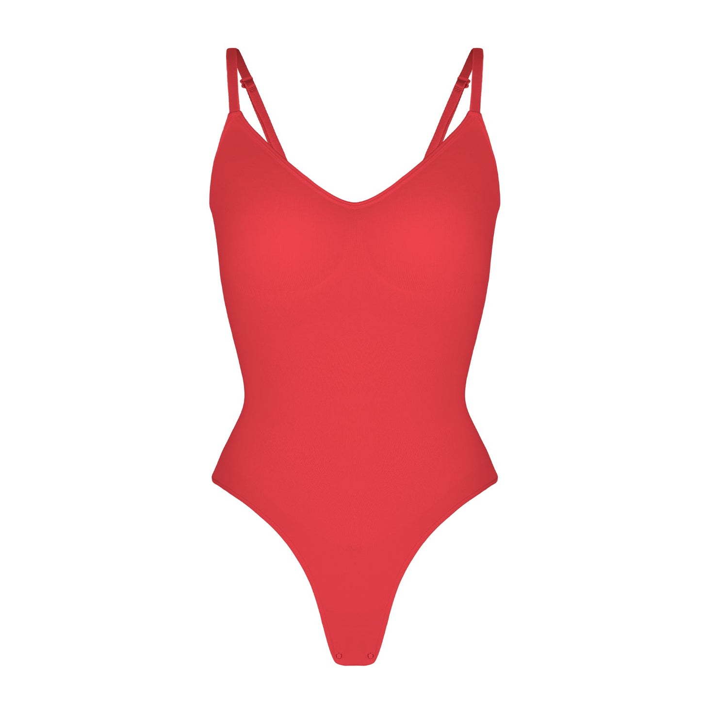 Stefanie - Naadloze Bodysuit String Met Spaghetti Schouderbandjes