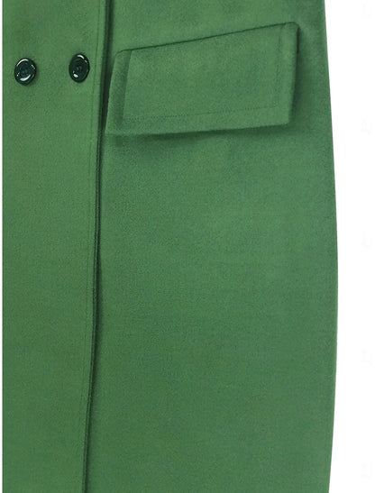 Dami™ | Manteau Long en Laine + Écharpe en Cachemire Gratuit