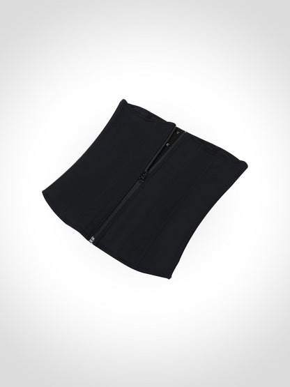 Tara - Waist Trainer Met Rits En Haakjes - 9 Stalen Baleinen
