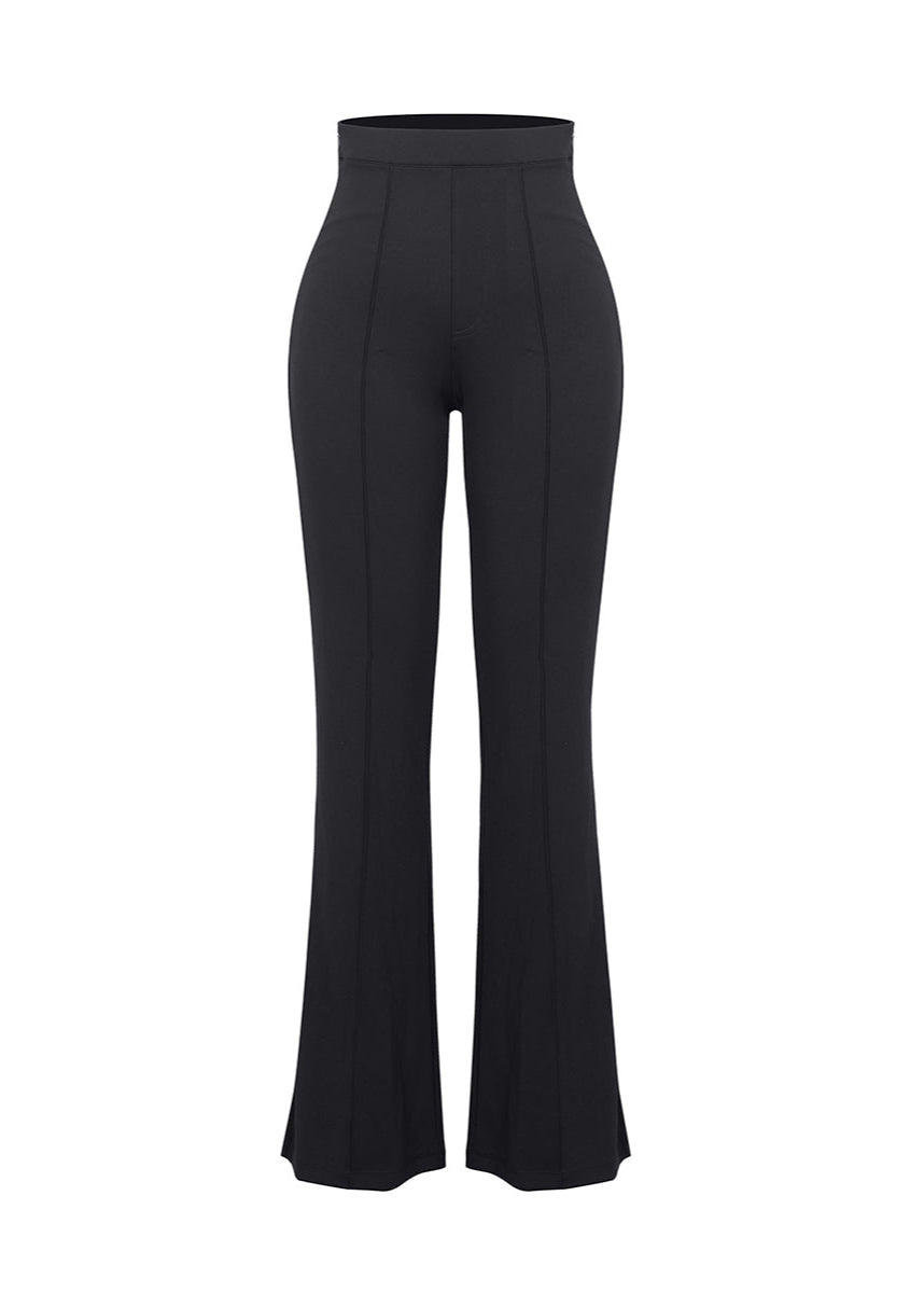 Theresa - High Waist Built-in Shaping Short Flare Broek