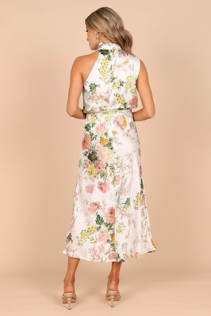 Pauline Laurent® | Robe midi dos nu