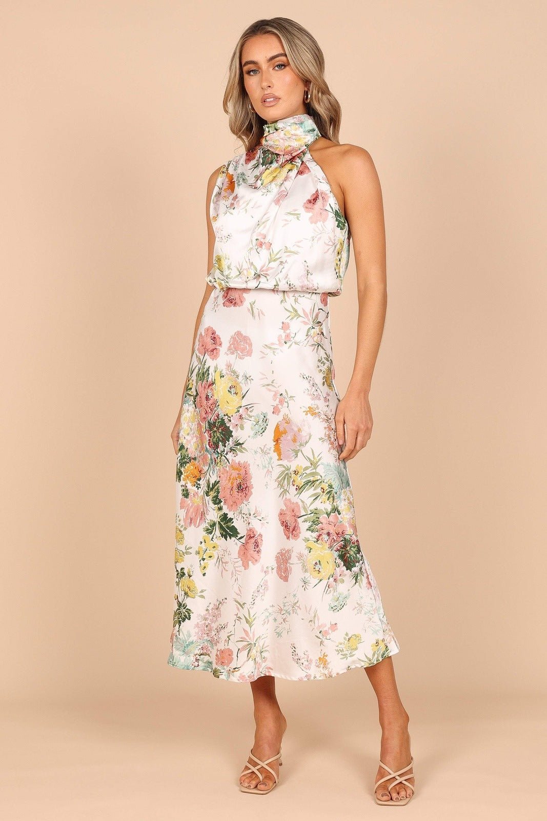 Pauline Laurent® | Robe midi dos nu