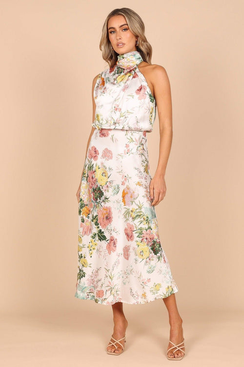 Pauline Laurent® | Robe midi dos nu