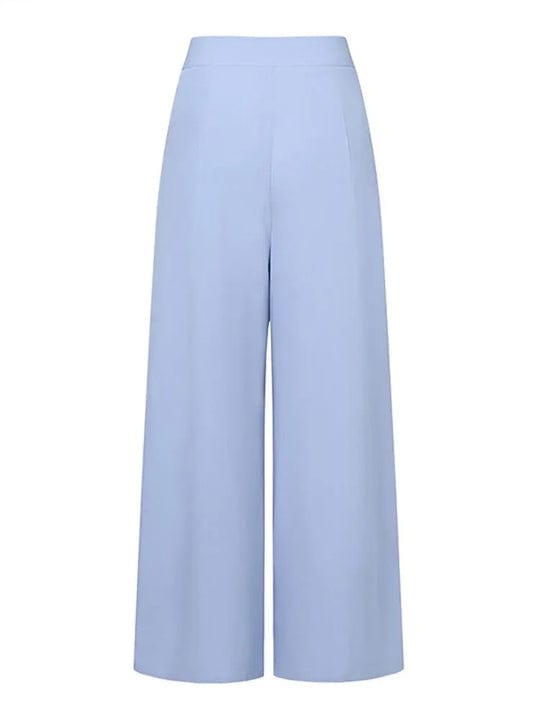 Elize™ | Pantalon plissé à jambe large