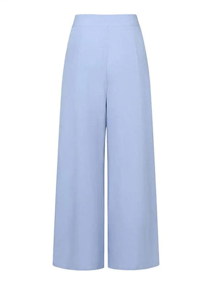 Elize™ | Pantalon plissé à jambe large