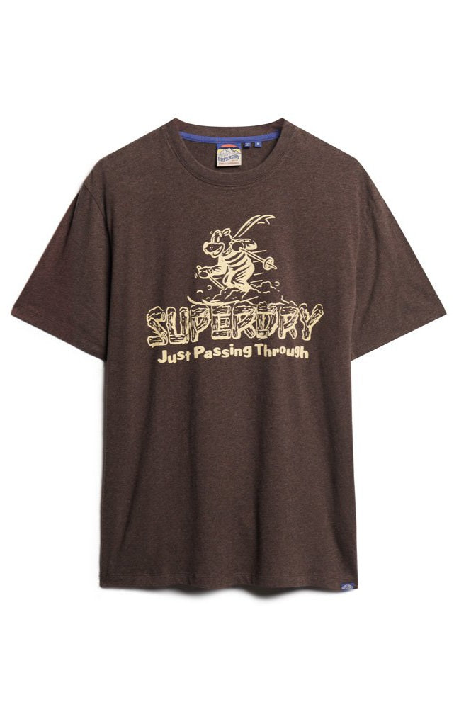T-shirt Hyppolite Brun