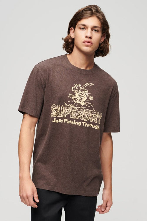 T-shirt Hyppolite Brun