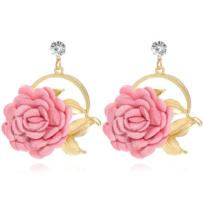 Alice Leroy® | Bellccini Boucles d'oreilles en strass RoseGlow