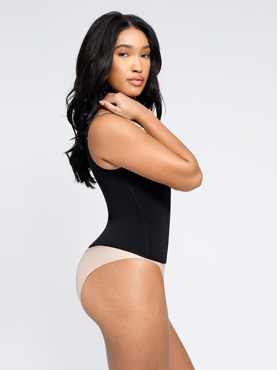 Ressina® – Gilet sculptant à compression forte avec maintien poitrine